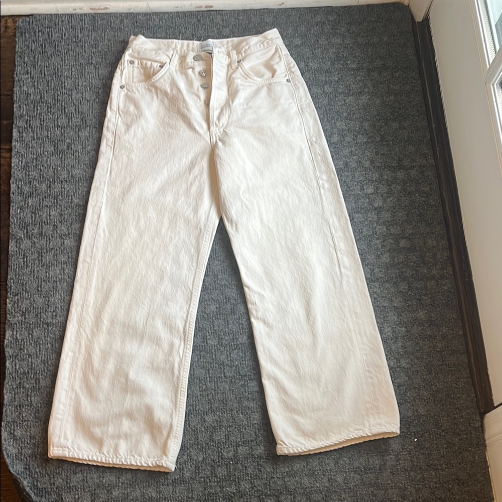 Citizens Of Humanity Ivory Guacho Jeans